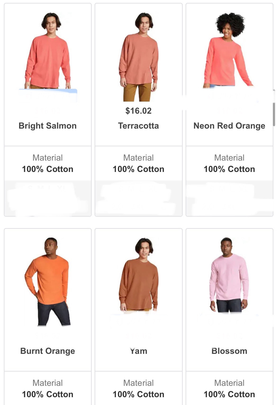 Comfort color long sleeve