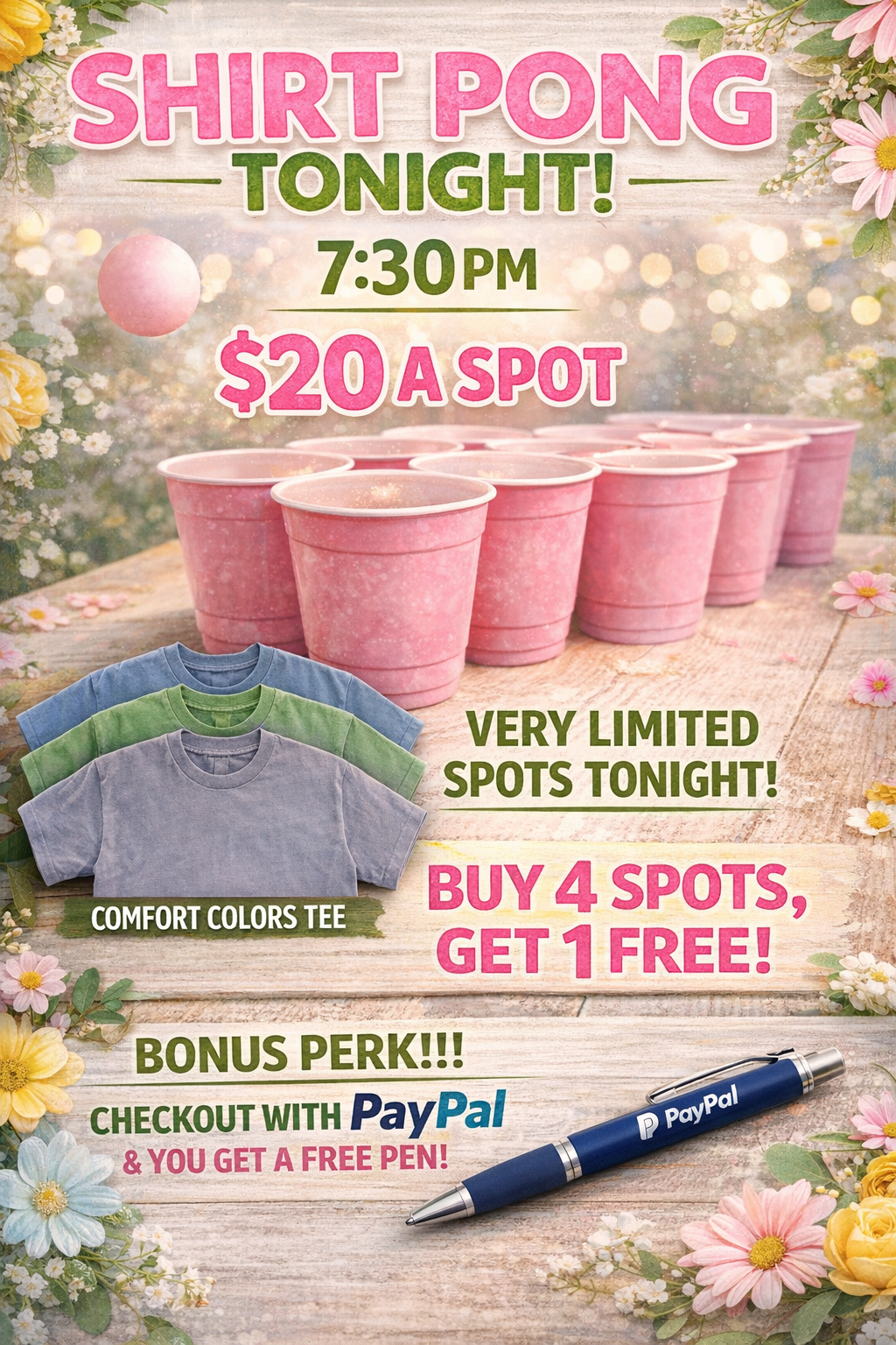 Shirt Pong