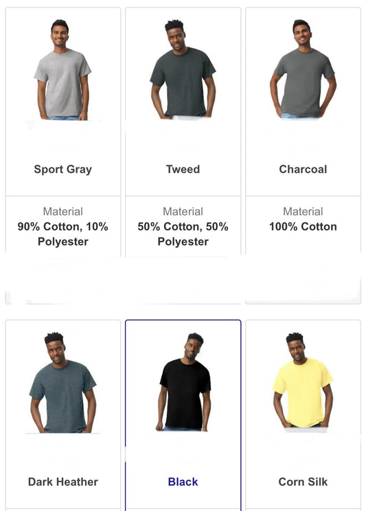 Gildan Short Sleeve Claim