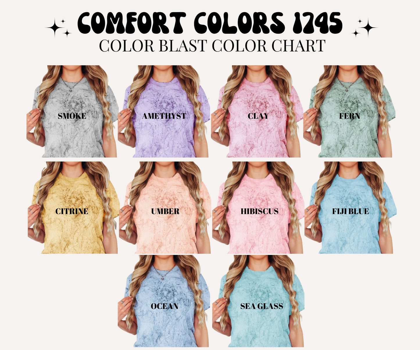 Comfort colors color blast short sleeve