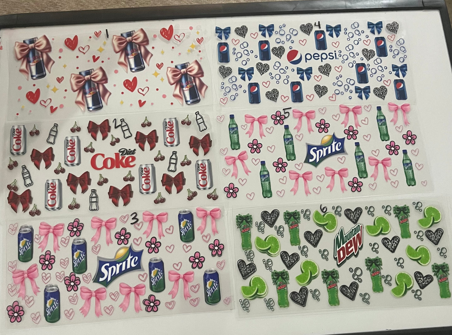 Drinks/food wraps