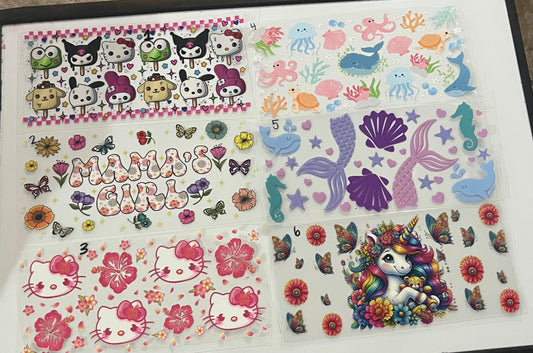 Children/ characters wraps