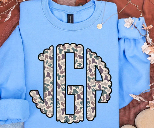 Camo Monogram