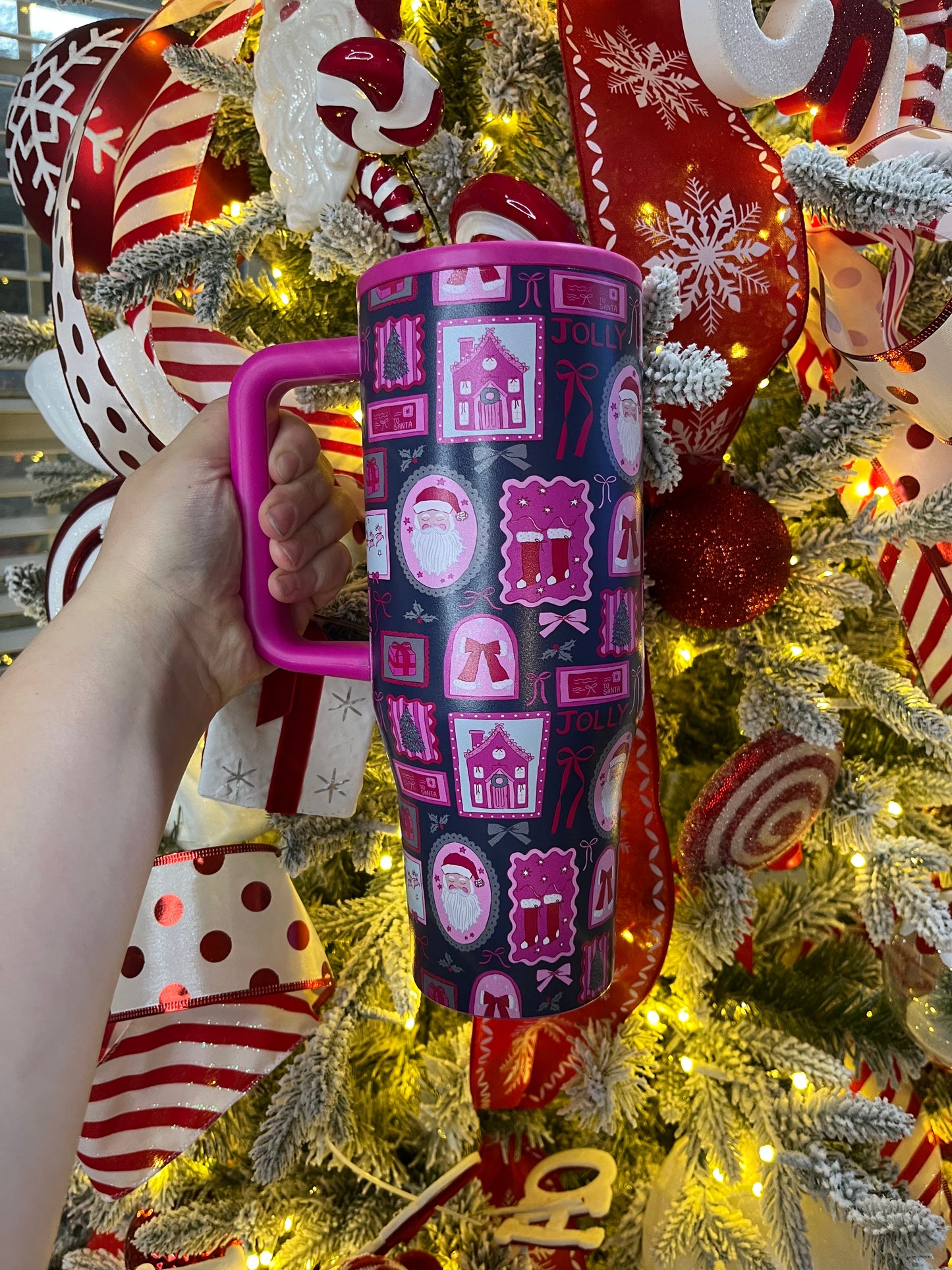 Flip Straw 40 oz Tumbler