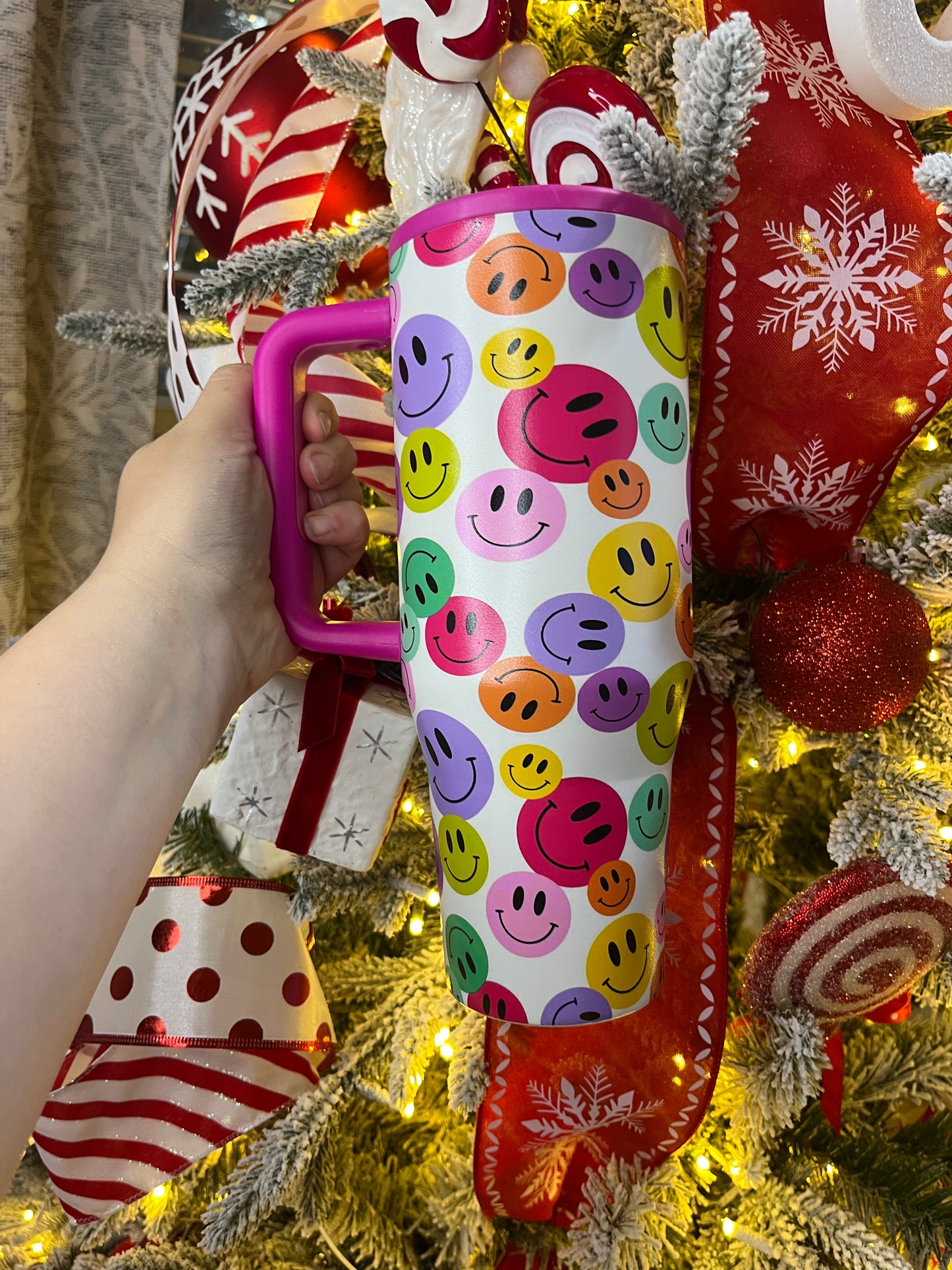 Flip Straw 40 oz Tumbler