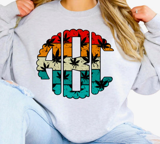 Mary J monogram