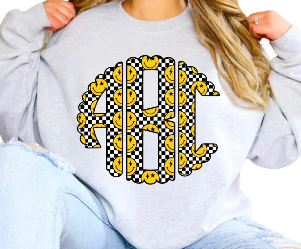 Checkered smiley