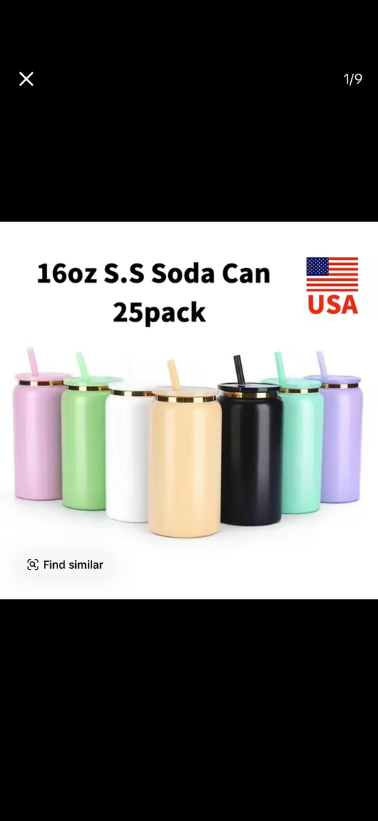16 oz stainless steel